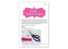 FREeBook Tutorial endlos Reißverschluss - Wie fädle ich einen endlos Reißverschluss ein?